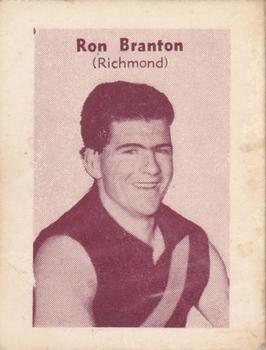 1957 Jonco Footy Shorts #41 Ron Branton Front